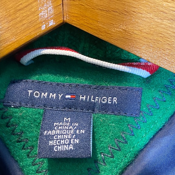 Tommy Hilfiger Wool-blend Stylish Pea Coat in Vibrant Kelly Green - women-M - Picture 10 of 15